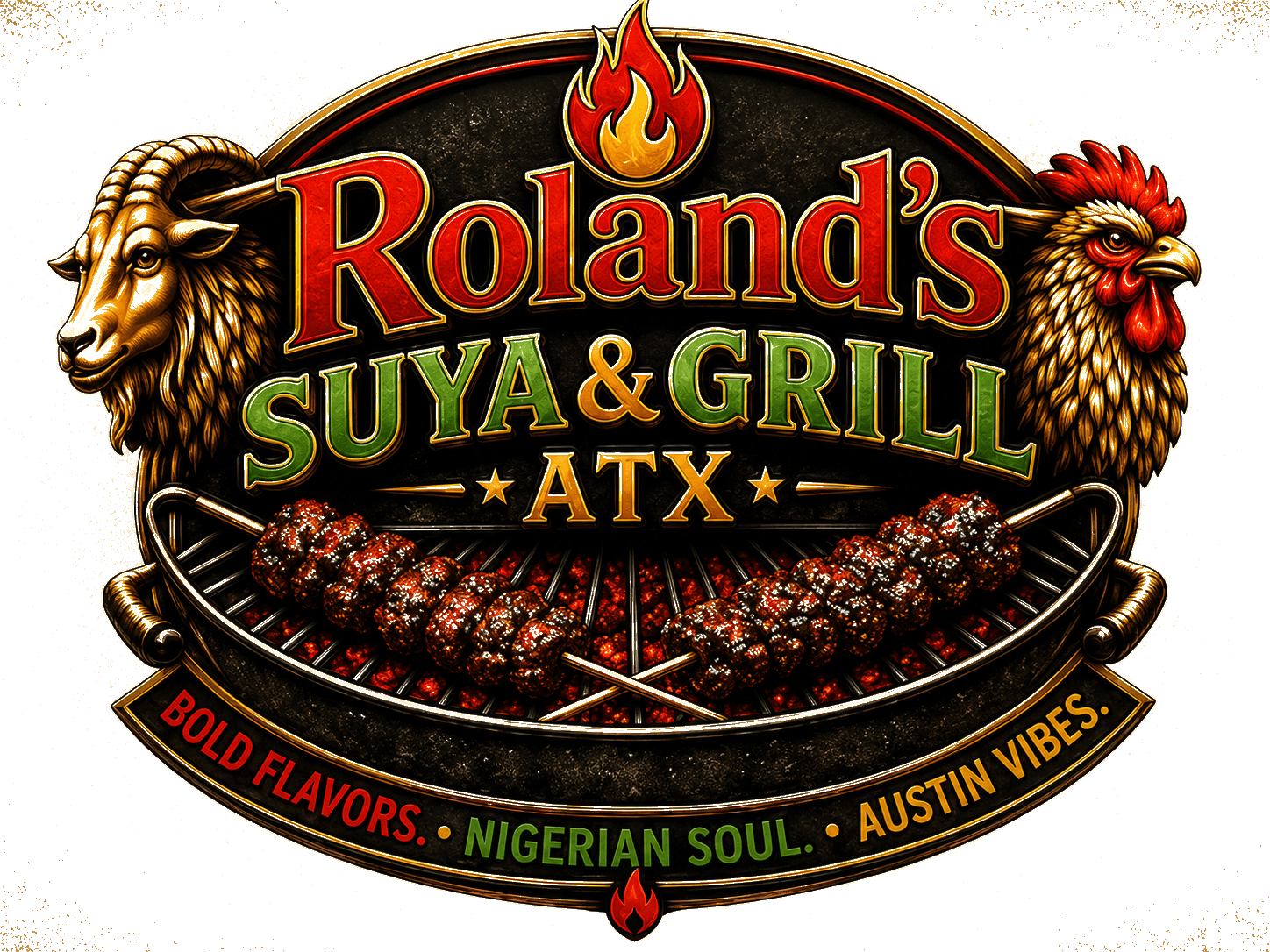Roland's Suya and Grill Logo