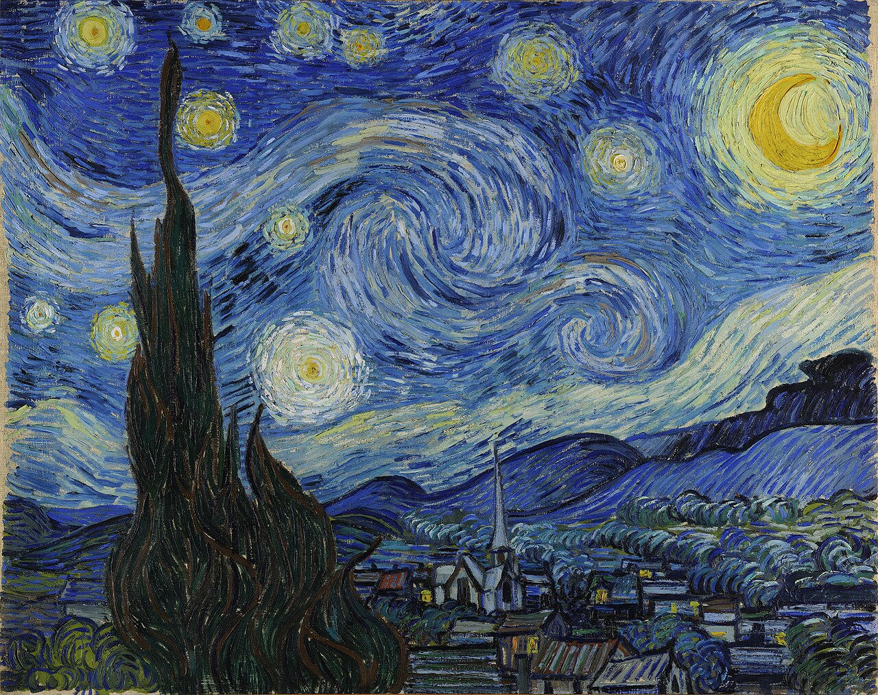 Van Gogh peignit La Nuit étoilée depuis une fenêtre de l'établissement où il séjournait en 1889. Quel était cet établissement ?