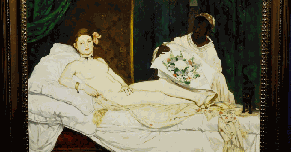 L'Olympia de Manet (1863) provoqua un tollé au Salon de 1865. Qu'est-ce qui choqua le plus le public bourgeois de l'époque ?