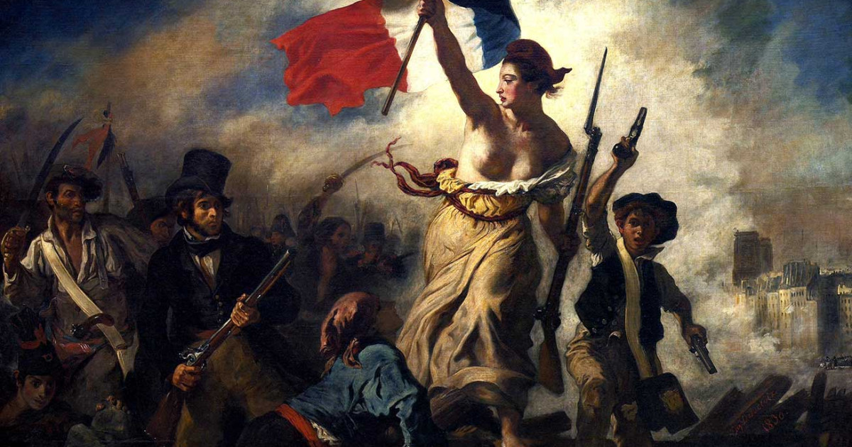 Après son acquisition par l'État français, pourquoi La Liberté guidant le peuple fut-elle rapidement retirée de l'exposition publique pendant plusieurs années ?