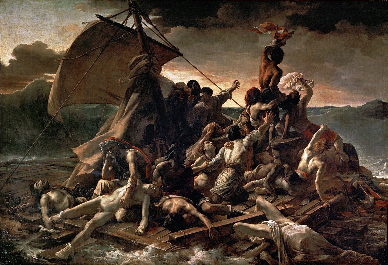 Le Radeau de la Méduse de Géricault représente un événement réel qui fit scandale en France. Quelle catastrophe maritime le tableau évoque-t-il ?
