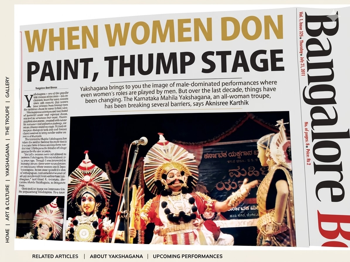 How Women Are Redefining Yakshagana