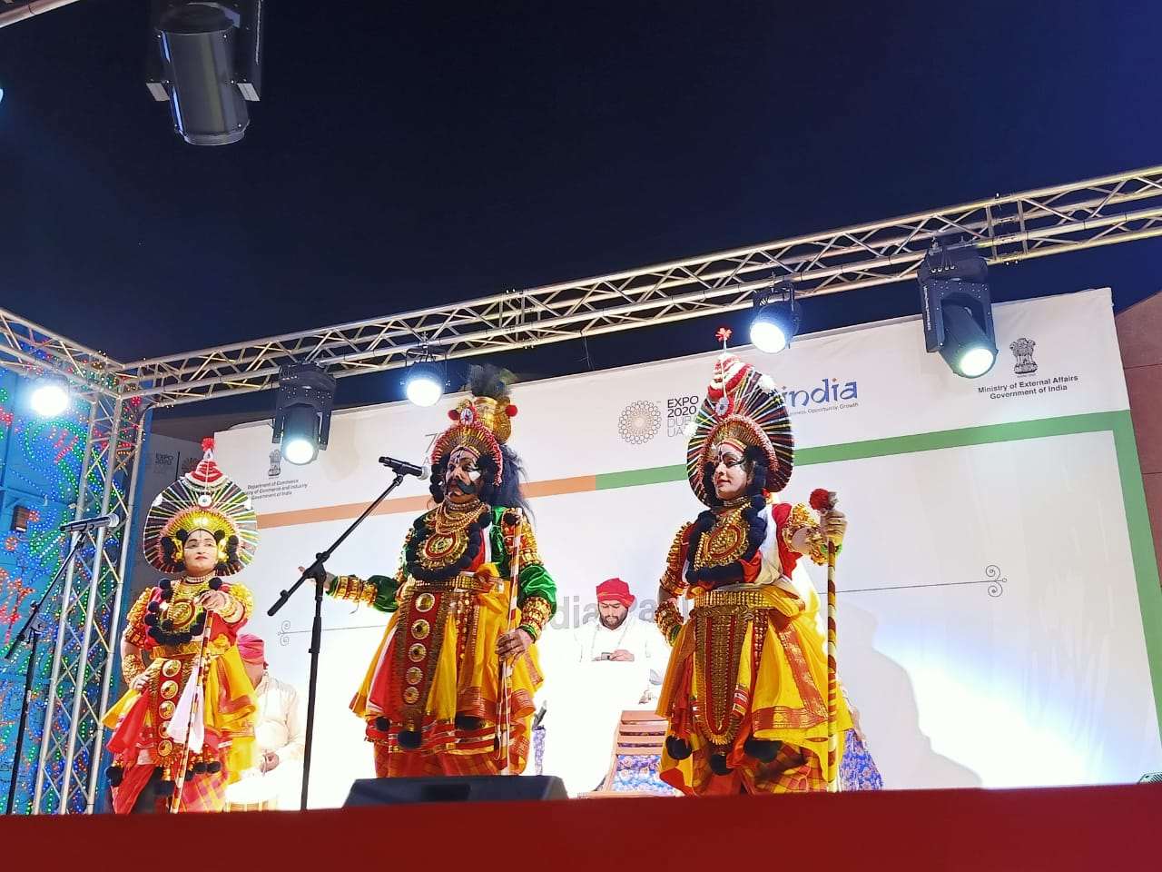 Dubai Expo 2020 — Yakshagana at Indian Pavilion (Lava-Kusha Srirama Darshana)