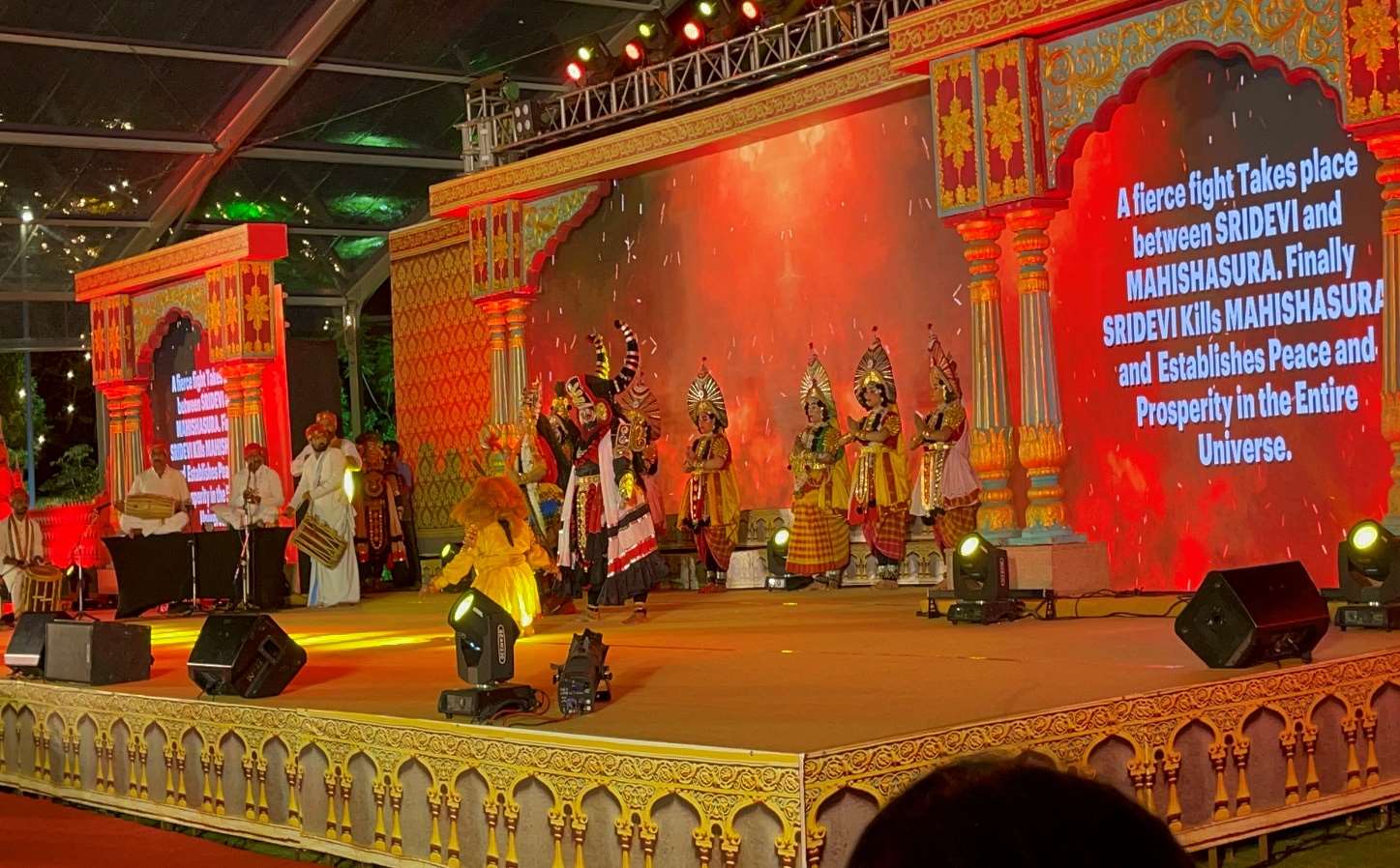 G20 Summit Cultural Programme — Yakshagana by KMY (ICCR)