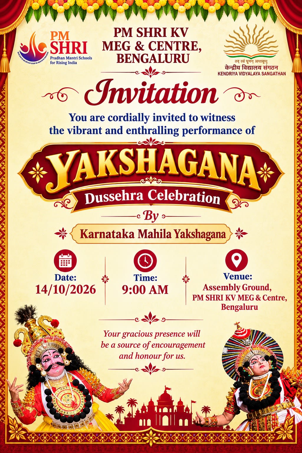 Yakshagana at School - Introduction of Yakshagana