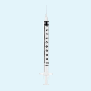 Seringa insulina 1ml/100ui cu ac G26 detasabil
