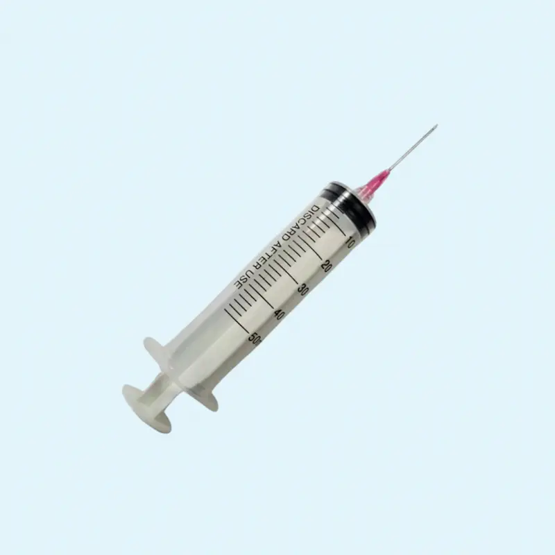 Seringa 50ml cu ac G18 si cu filet / luer – lock