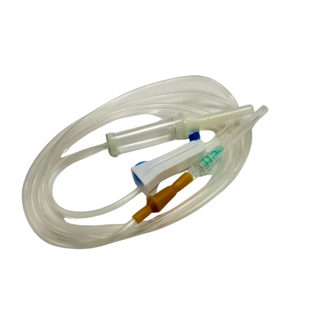 Truse perfuzie cu ac plastic si Luer-lock, lungime tub 150cm