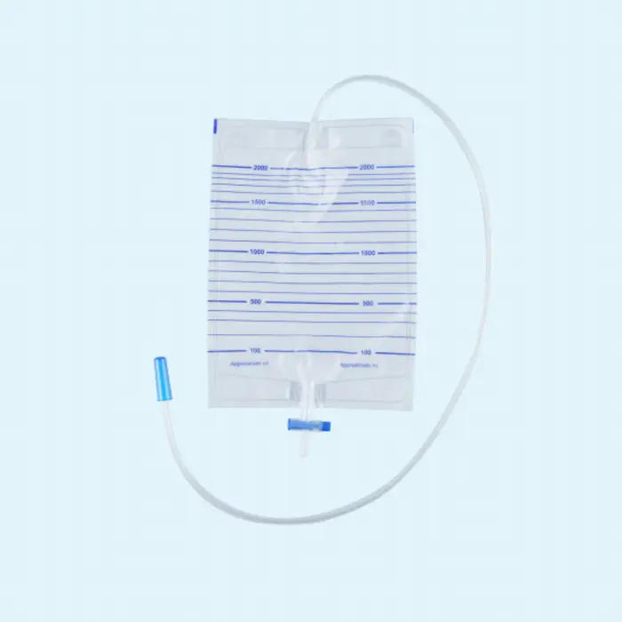 Pungi urina 2000ml cu valva evacuare, sterile
