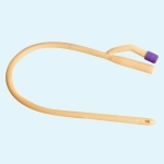 Sonde Foley cu 2 cai, din SILICON,   dimensiuni  Ch14, Ch16, Ch18, Ch20