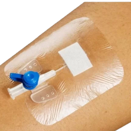 Plasture fixator branula din plastic, 6 x 8 cm, rezistent la apa