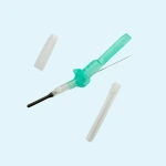 Ac vacutainer cu camera de previzualizare a sangelui ( tip flashback) G21 (0,80 x 38mm ) verzi