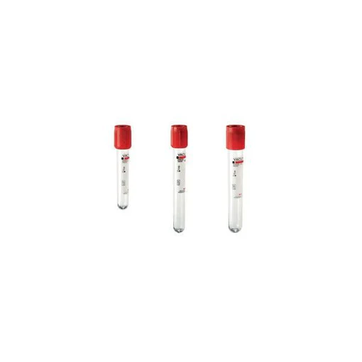 Vacutainer Biochimie 4ml cu Clot activator, PET, dop rosu
