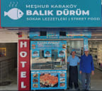 Meşhur Aksaray Balık Dürümcüsü Ahmet Usta