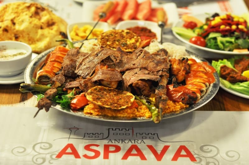 Ankara Aspava Kızılay yemek fotoğrafı