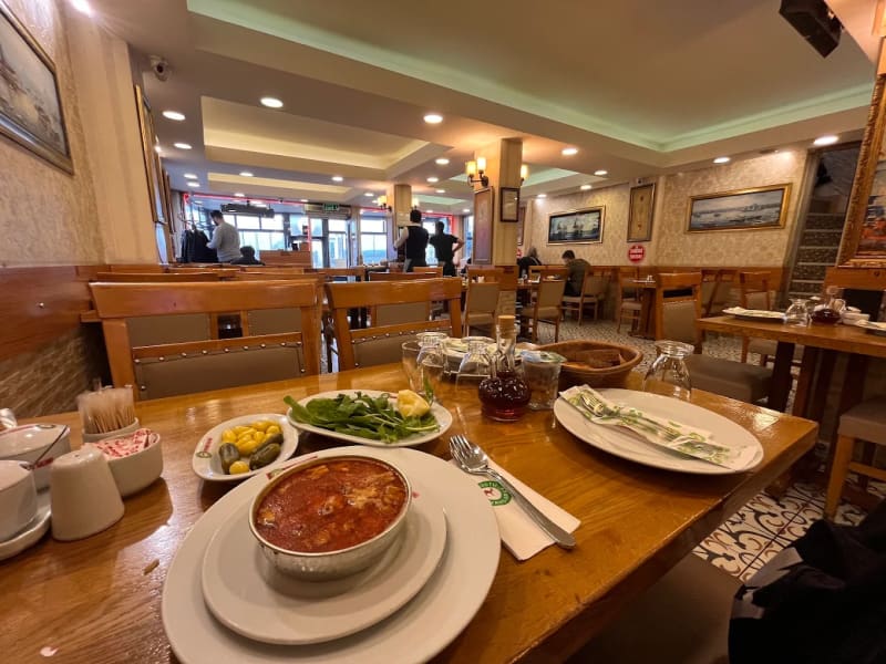 Tepeüstü Kervansaray İşkembe Salonu yemek fotoğrafı