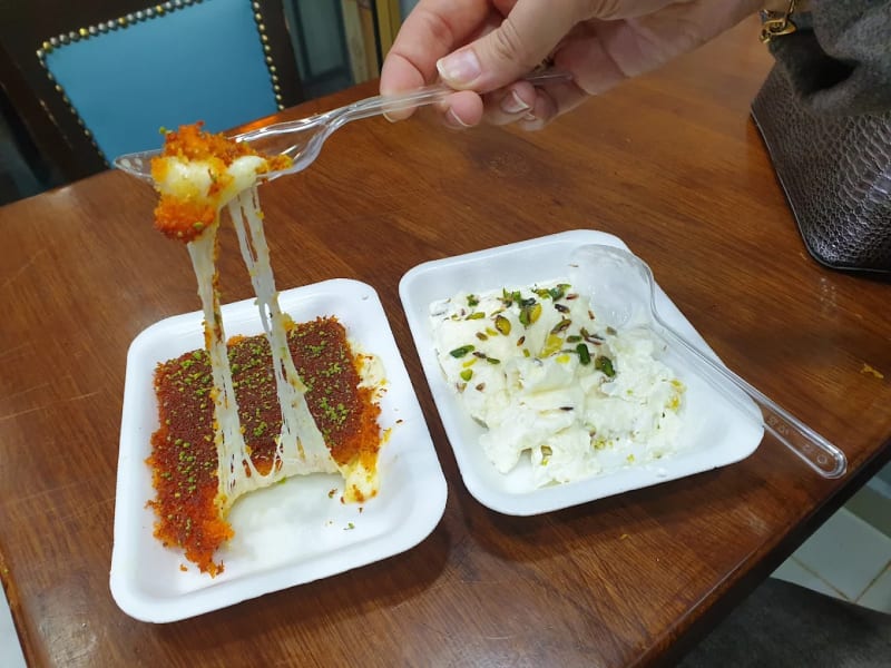Filistin Künefesi yemek fotoğrafı
