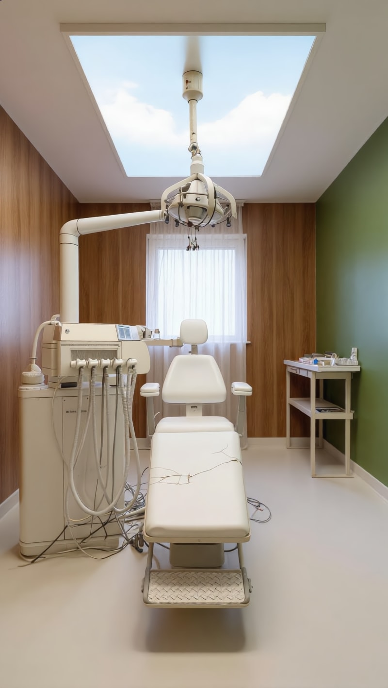 Dental office after transformation