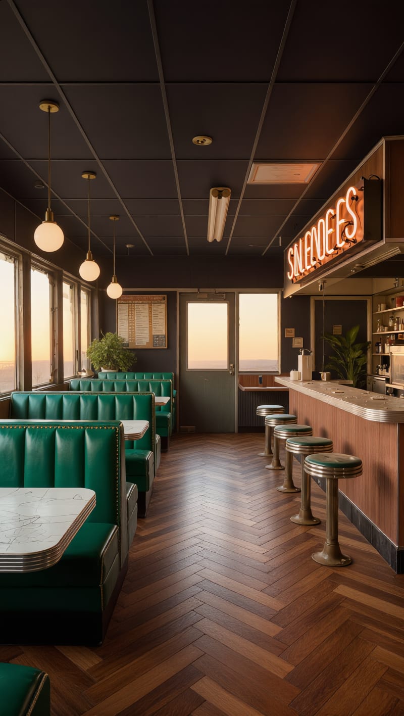 Restaurant after transformation