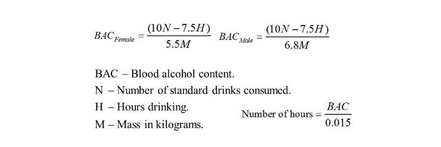 bac stands for blood alcohol contant or