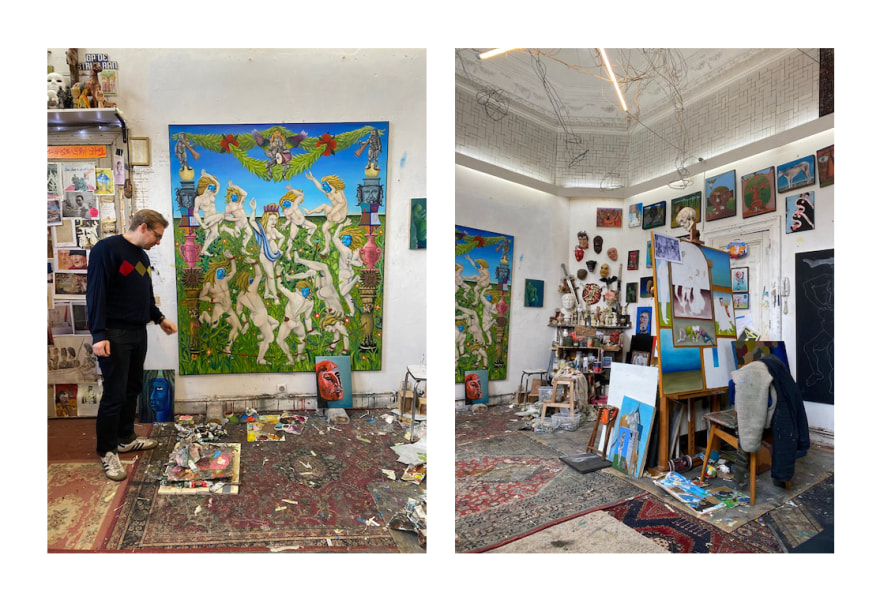 Tom Poelmans’ Rite of Spring:
Een geschilderd loflied op de liefde