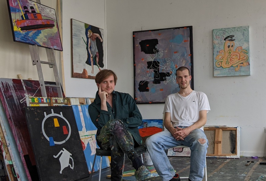 Het atelier van... Flexboj & L.A.