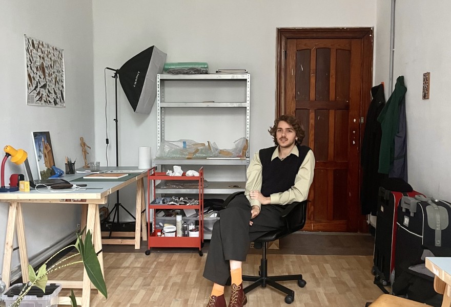 The studio of... Dittmar Viane