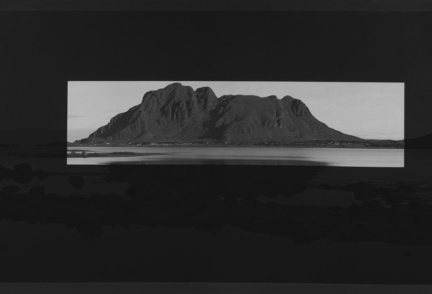 An overwhelming landscape, captured in shades of gray