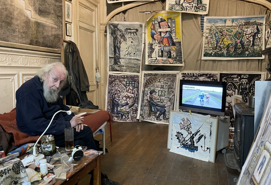 The studio of... Fred Bervoets