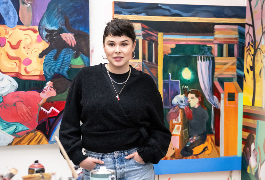 Het atelier van... Amber Andrews