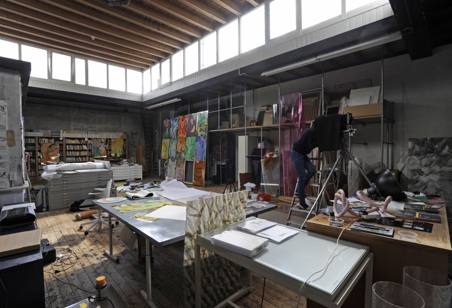 The studio of... Peggy Franck
