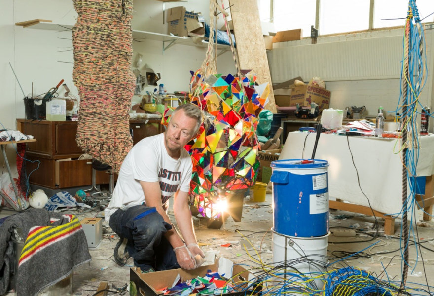 Het atelier van... Folkert de Jong