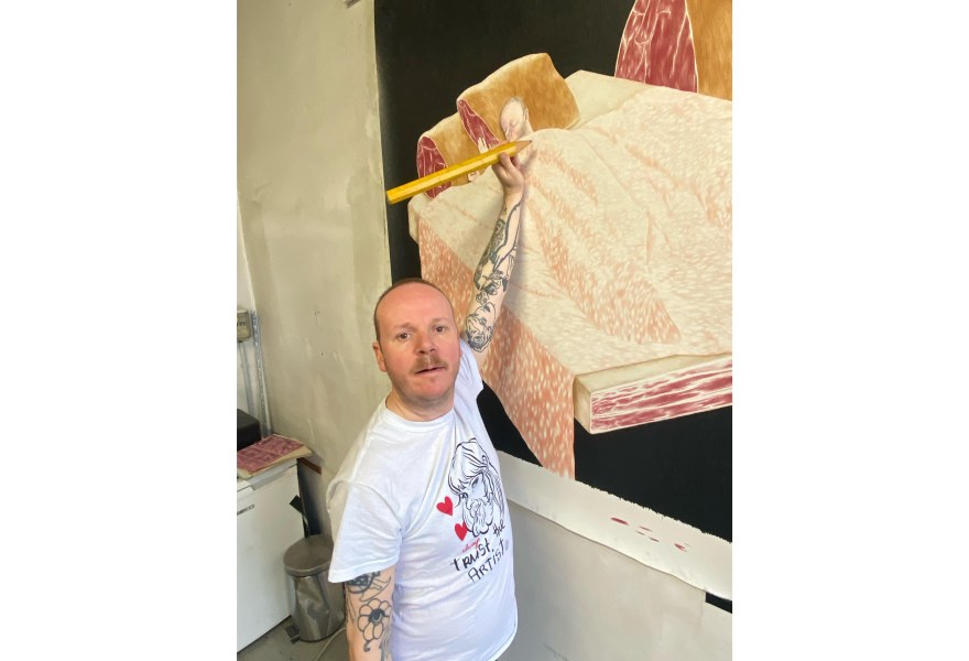 The studio of... Dennis Tyfus