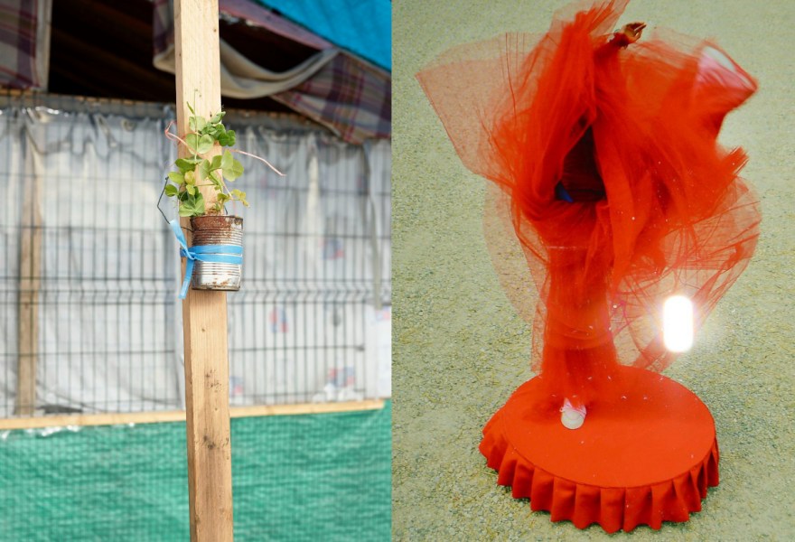 Henk Wildschut and Isabelle Wenzel in Galerie Bart