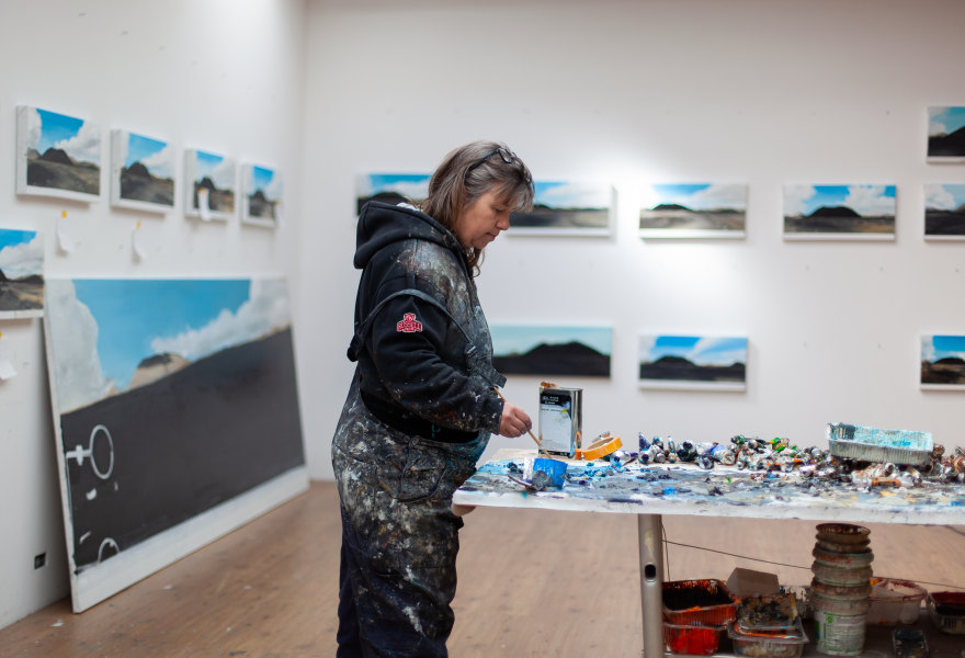 The studio of... Carla Klein