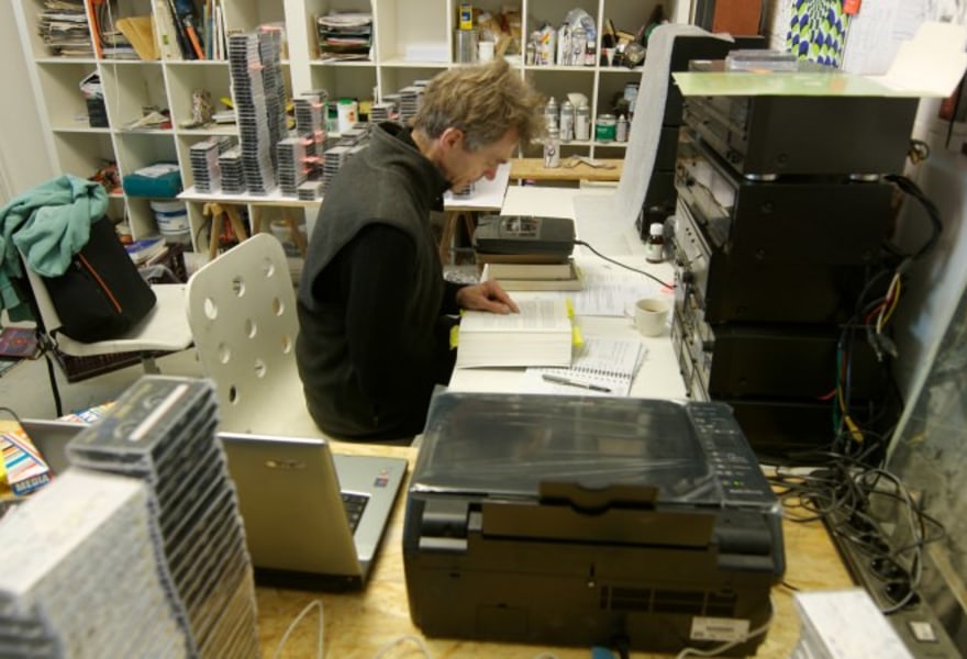 Het atelier van... Job Koelewijn