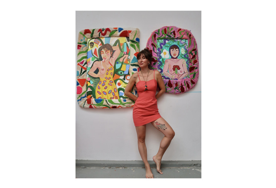 The studio of... Carmen Schabracq