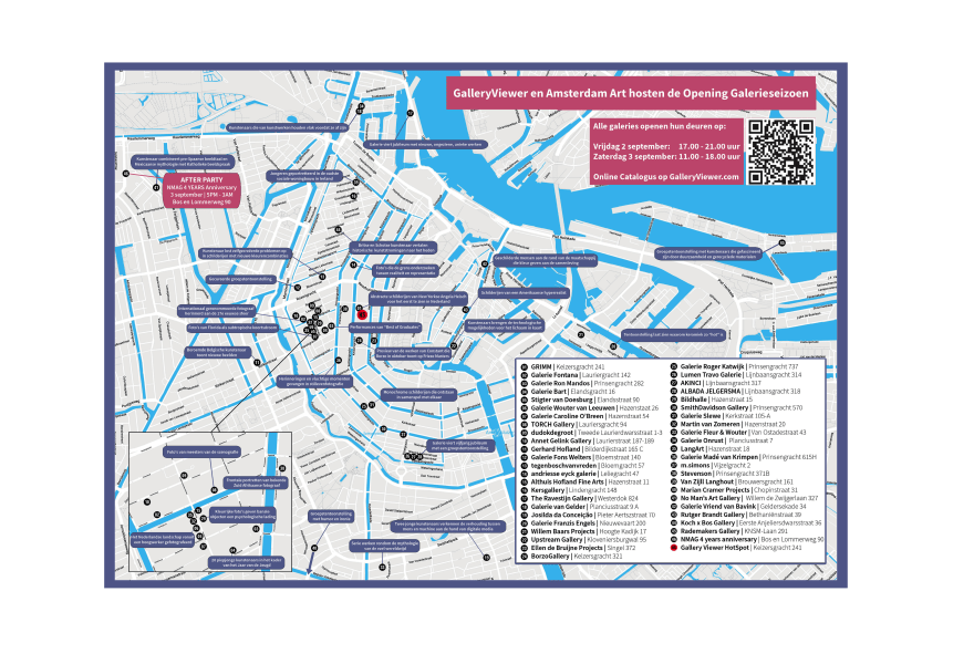 Download de plattegrond Opening Galerieseizoen