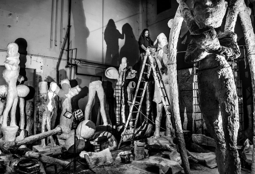 Het atelier van... Johan Tahon