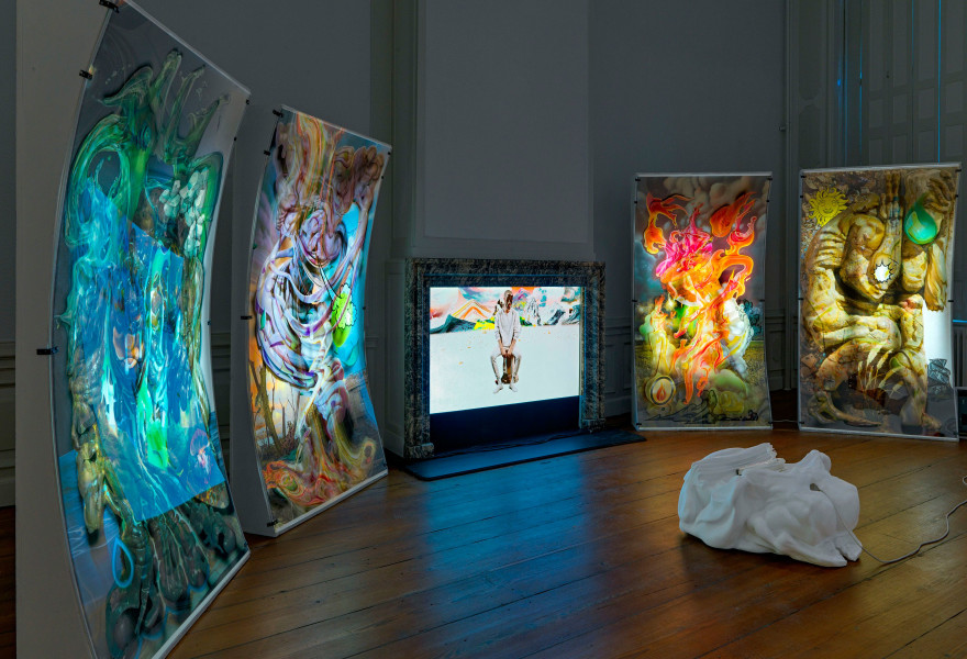 The layered imagery in the work of Kévin Bray