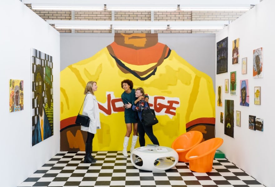 The layered work of Iriée Zamblé