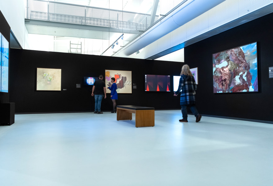 Behind the screens – 50 years of computer art at CODA museum