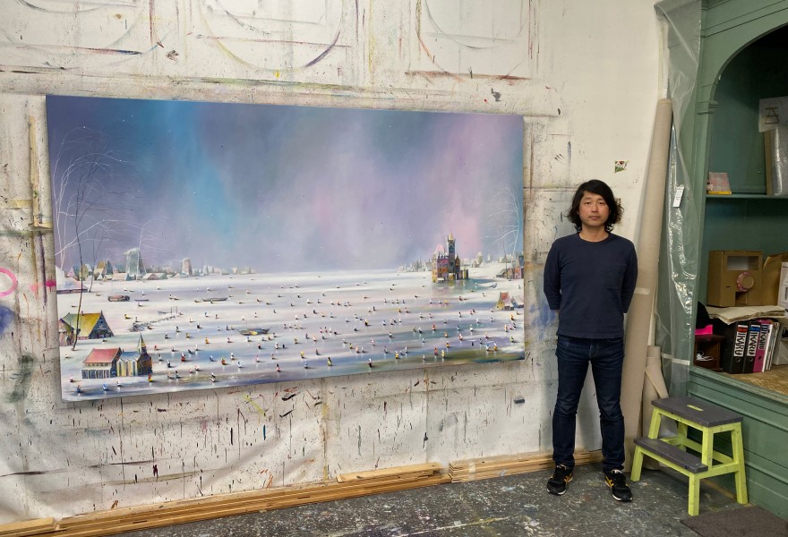 The studio of... Hidenori Mitsue