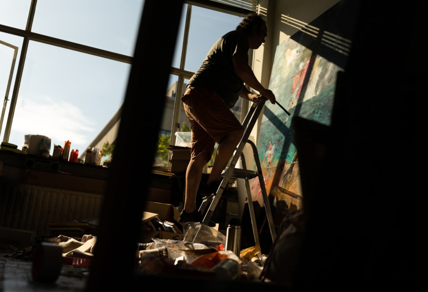 The studio of... Aaron van Erp