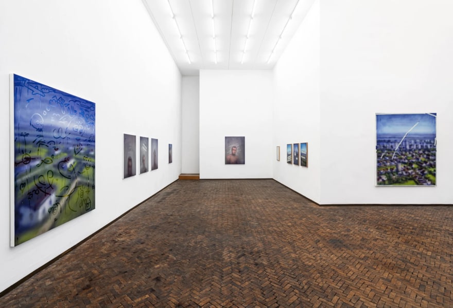 A sensory play by Jochen Mühlenbrink at Galerie Gerhard Hofland