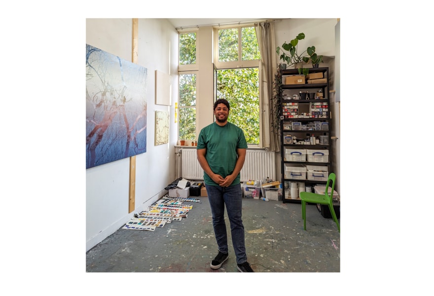 Het atelier van... Tycho van Zomeren