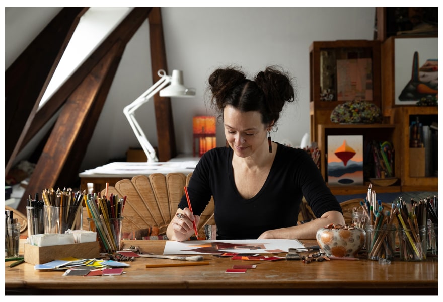 Het atelier van... Patricia Paludanus