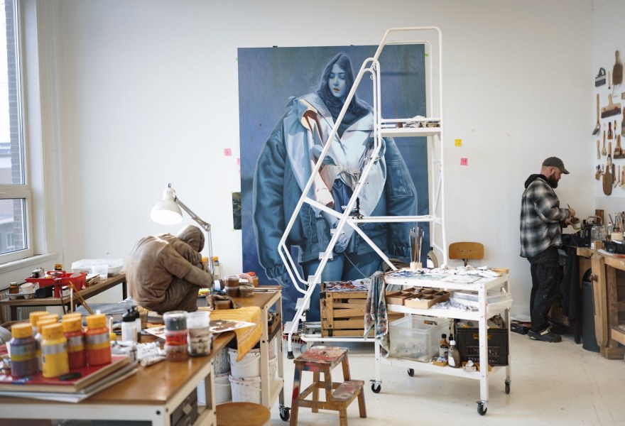 The studio of... Telmo Pieper