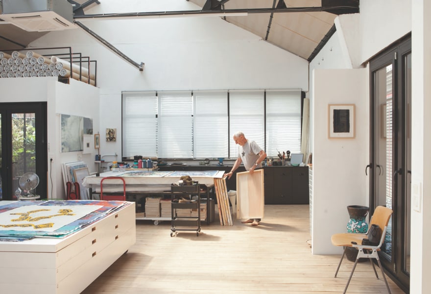 The studio of... Albert Pepermans