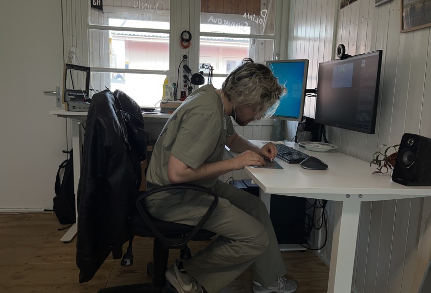 The studio of... Quintus Glerum